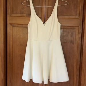 White dress from Urban Outfitters